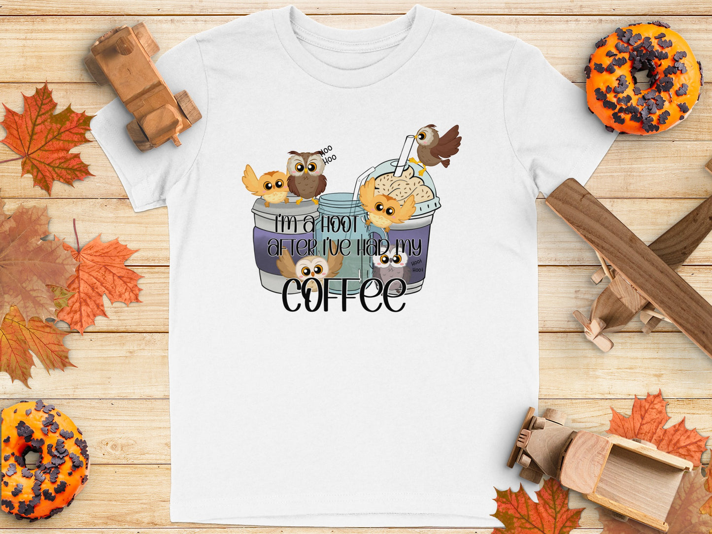 I'm A Hoot After I've Had My Coffee T-Shirt product