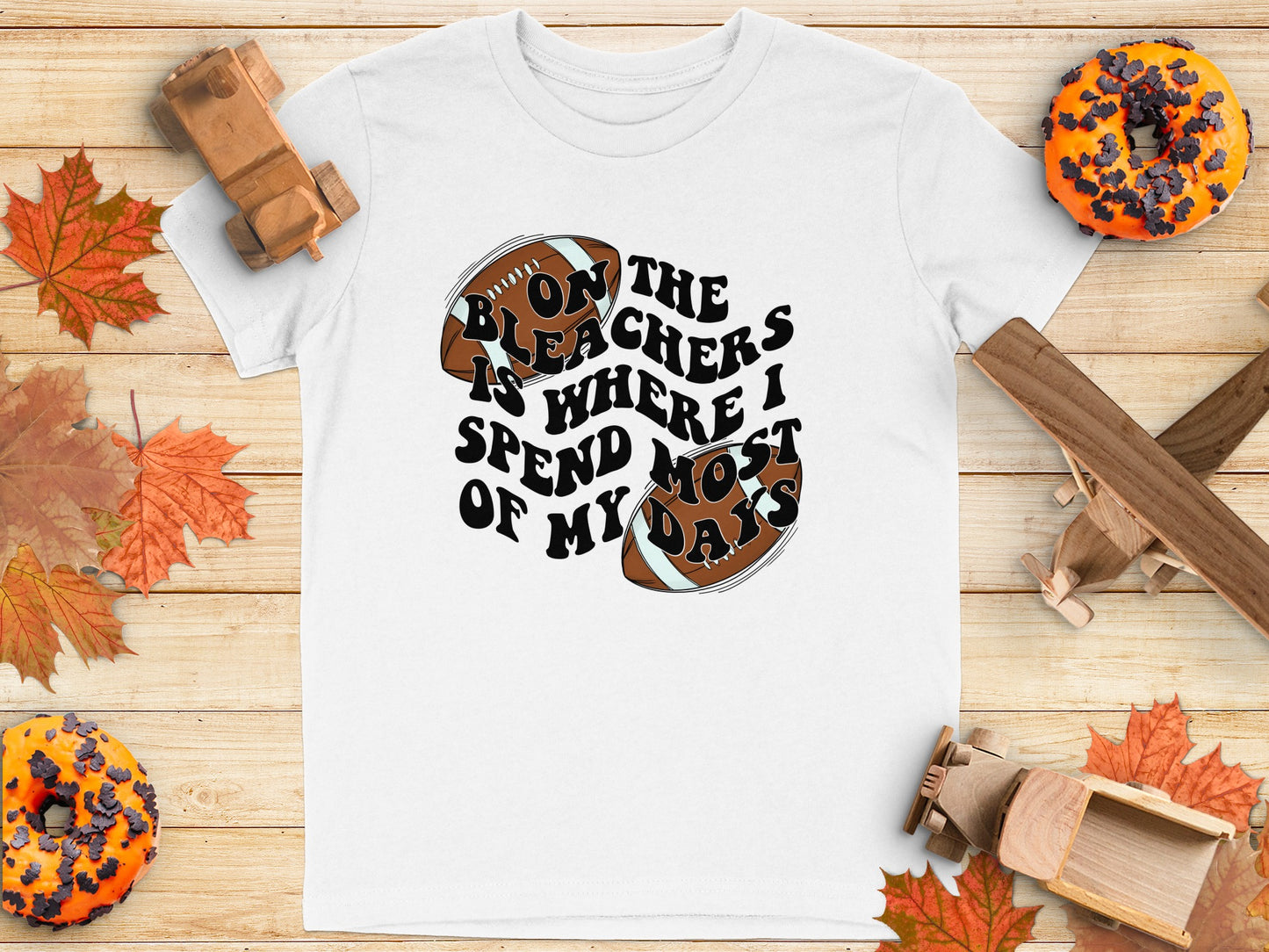 On The Bleachers Most of My Days T-Shirt product type