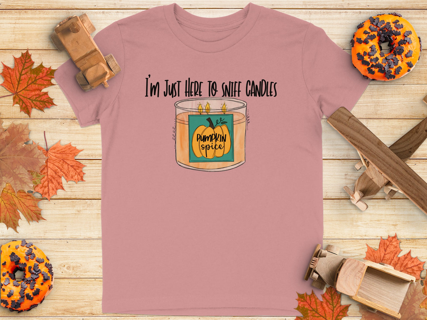 I'm Just Here To Sniff Candles T-Shirt product type