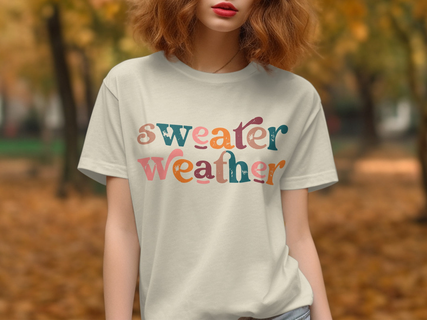 Sweater Weather Graphic Printed T-shirt product