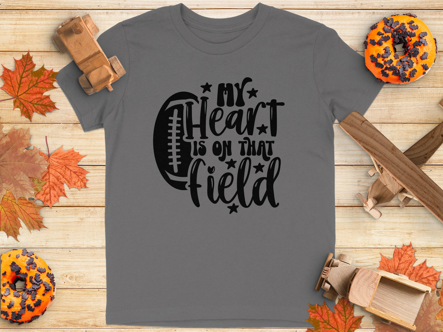 My Heart Is On That Field Graphic T-shirt product