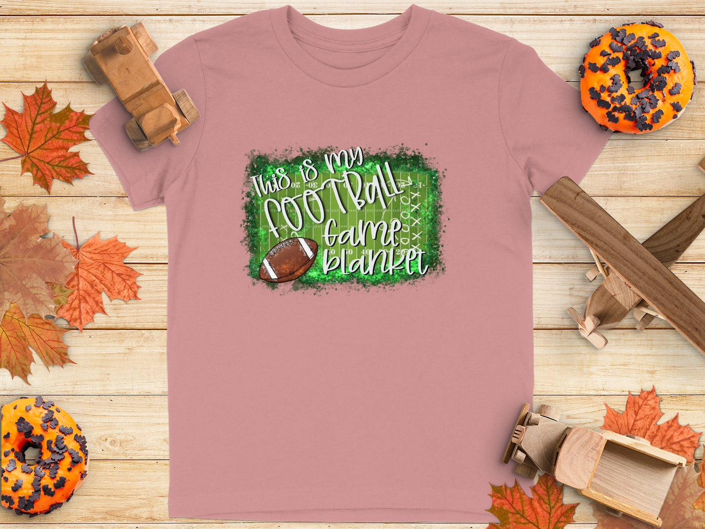 This Is My Football Game Blanket T-shirt product type