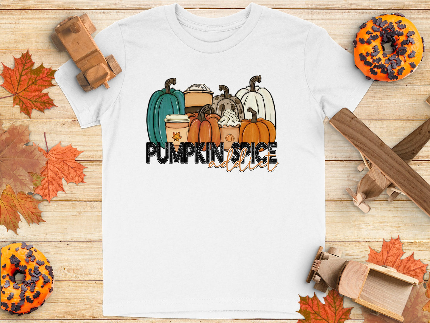 Pumpkin Spice Aesthetic Graphic Tee product type