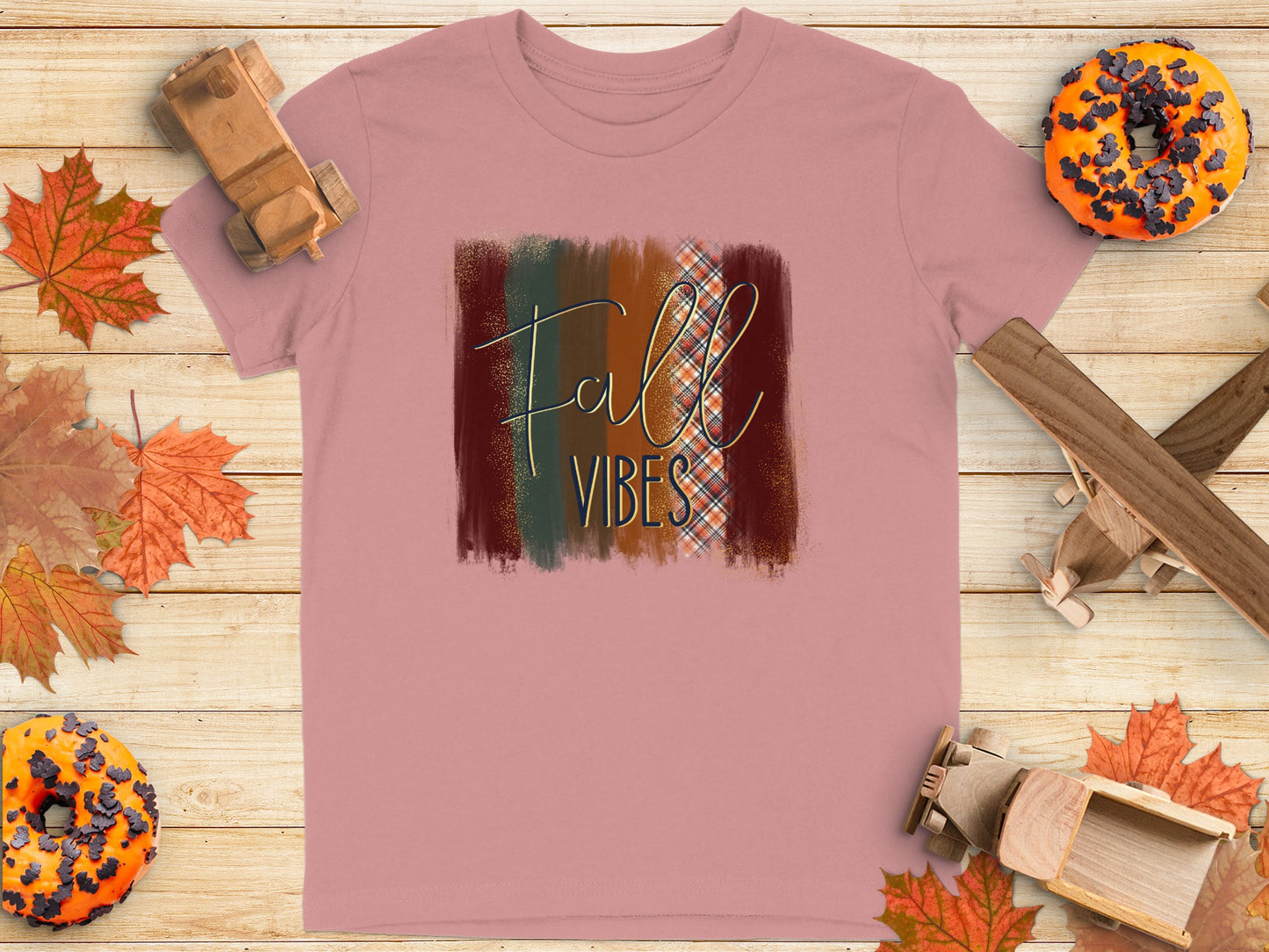 Fall Vibes Graphic Tee Autumn Casual T-Shirt product