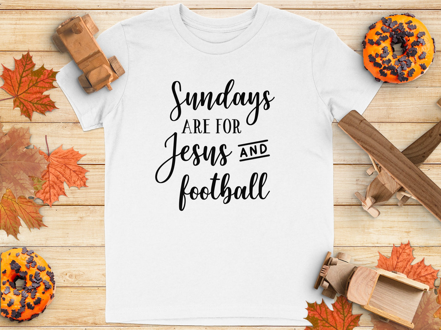 Sundays Are For Jesus And Football T-shirt product type