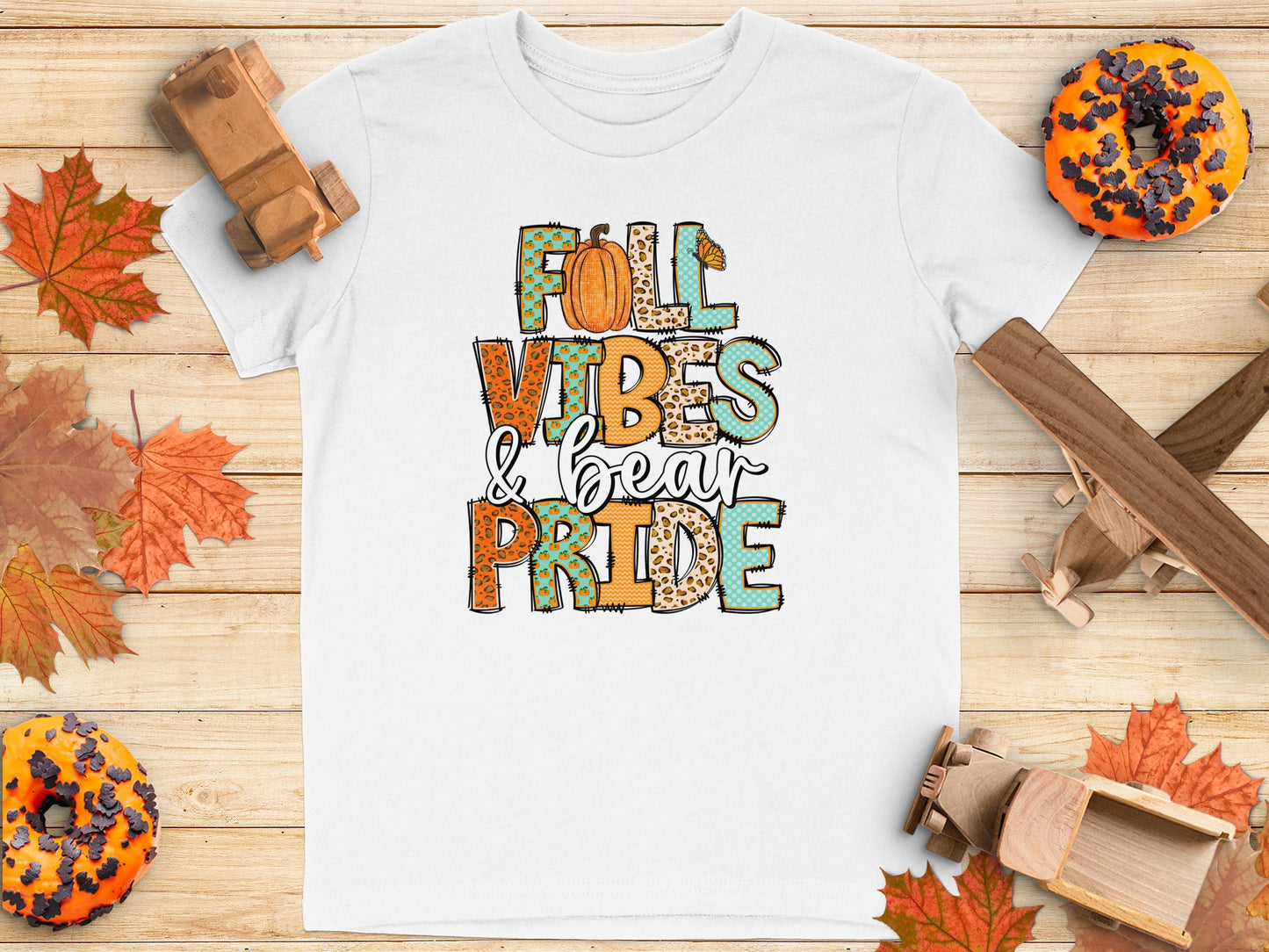 Fall Vibes and Bear Pride T-shirt product type