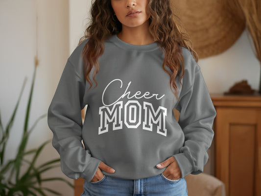 Cheer MOM Graphic Sweatshirt Comfortable Casual product type