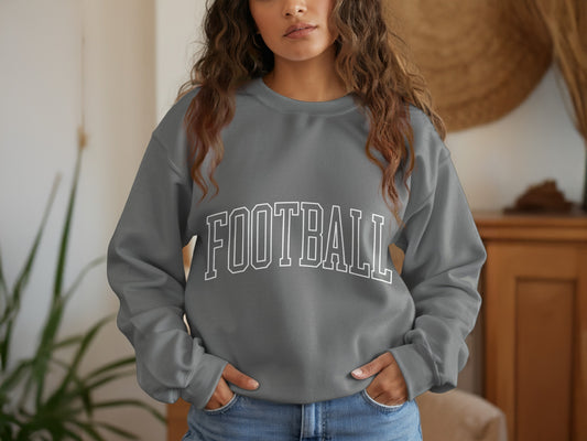 Football Graphic Casual Unisex Long Sleeve Shirt product