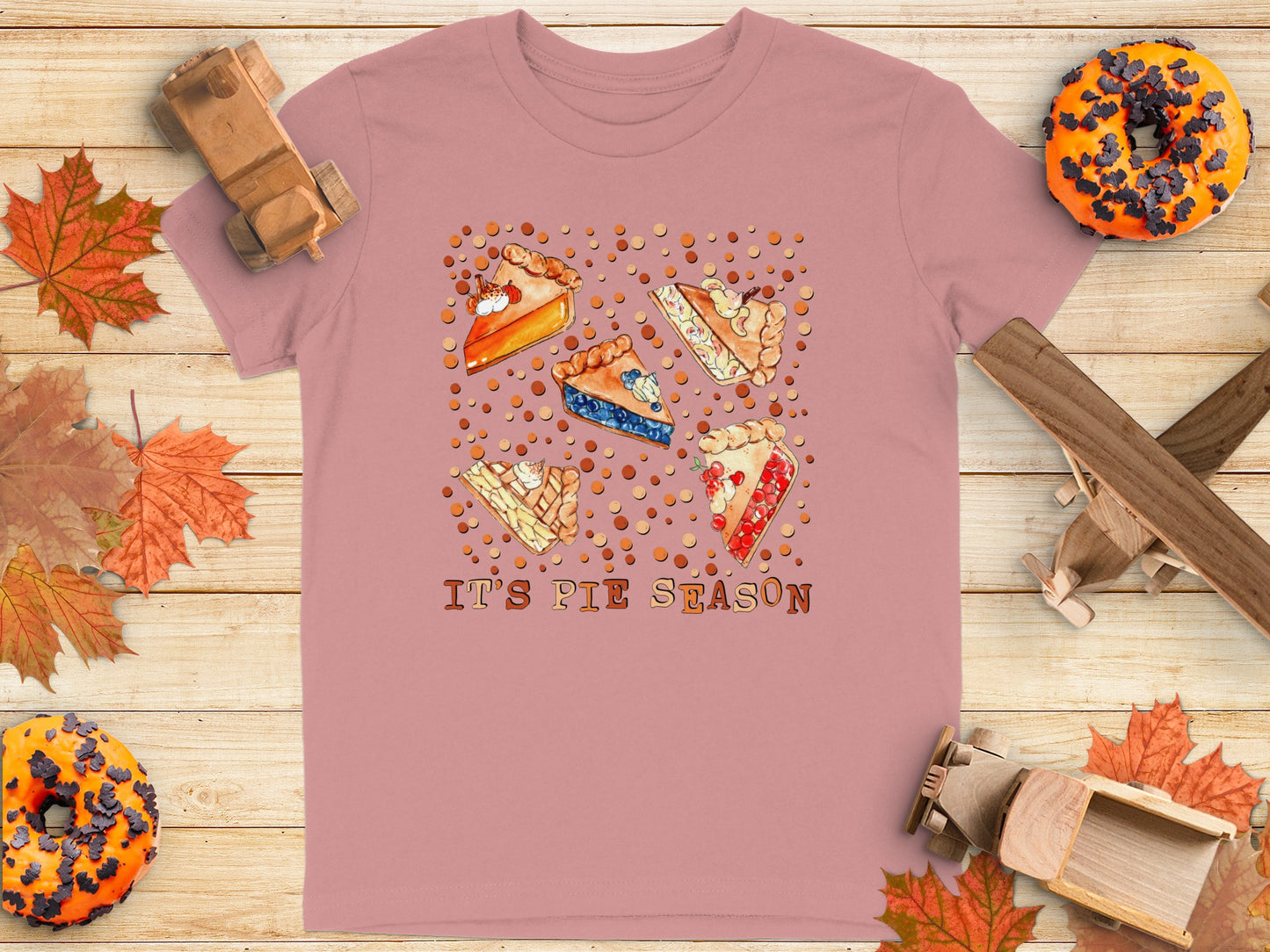 It's Pie Season Pink Casual Outfit Top Product Type