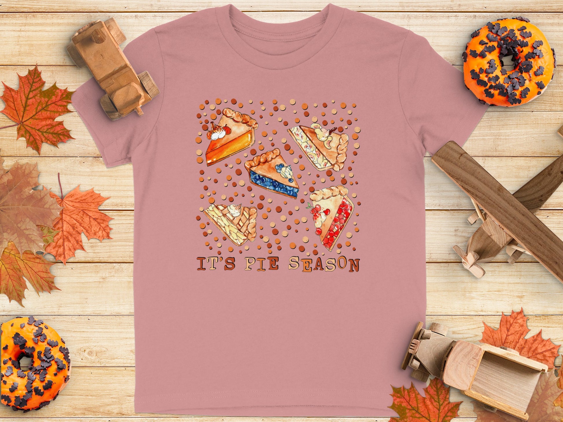 It's Pie Season Pink Casual Outfit Top Product Type