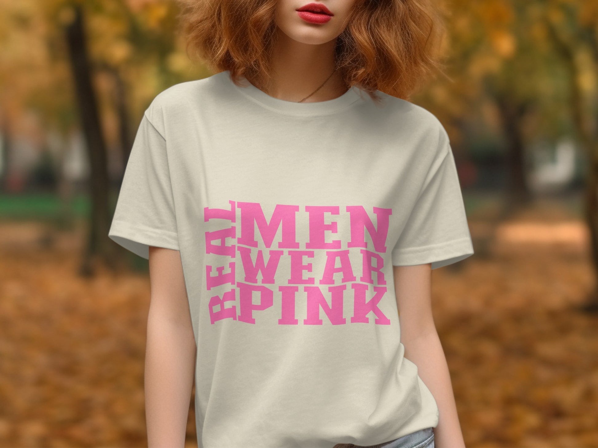 Real Men Wear Pink Statement Tee product