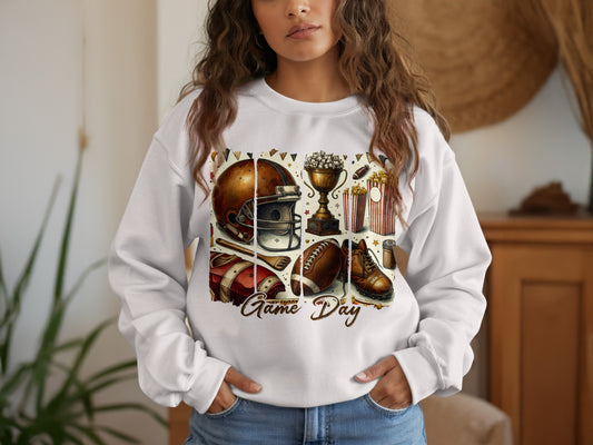 Game Day Football Theme Sweatshirt product type