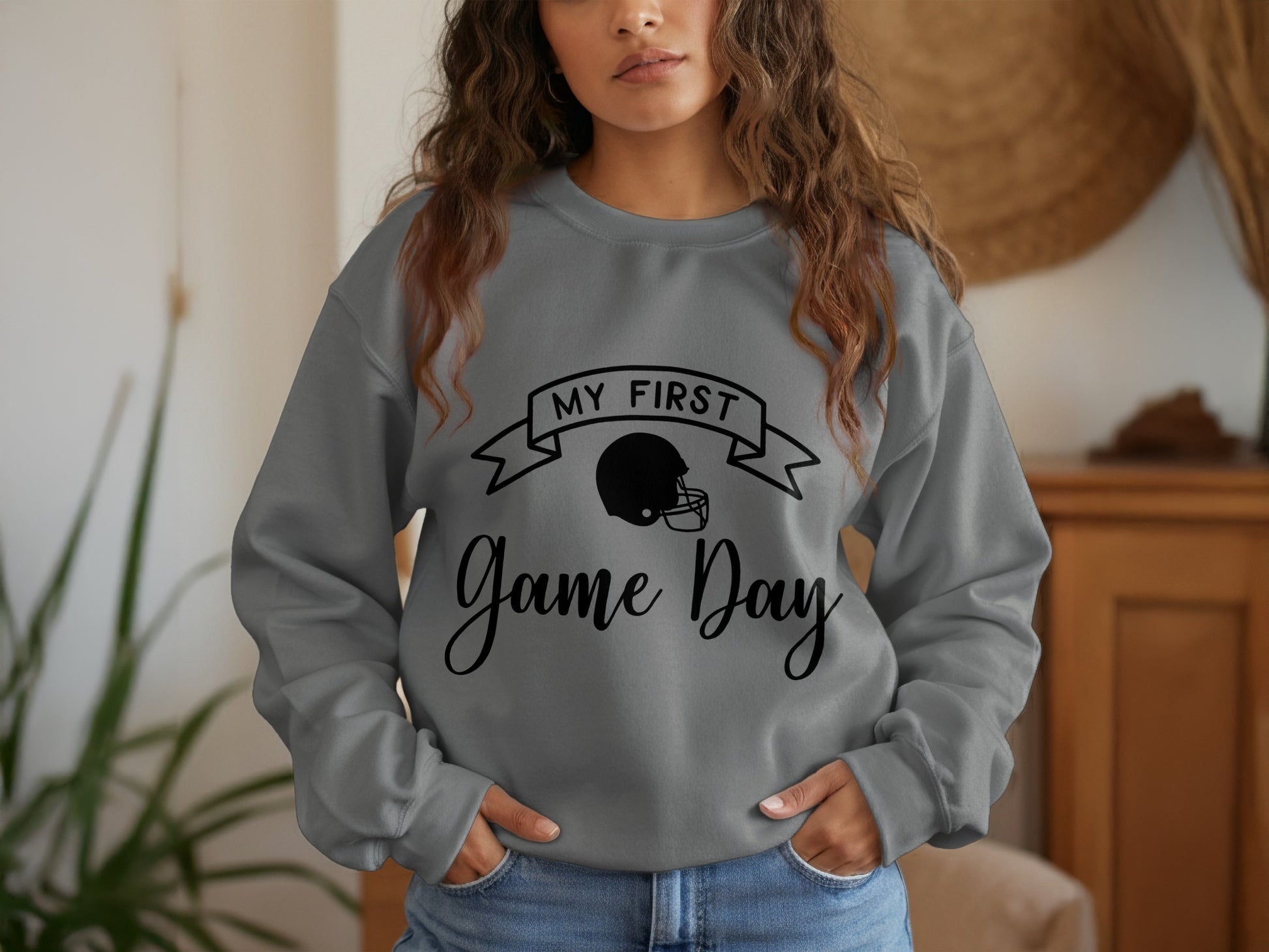 My First Game Day Graphic Sweatshirt product