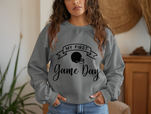 My First Game Day Graphic Sweatshirt product