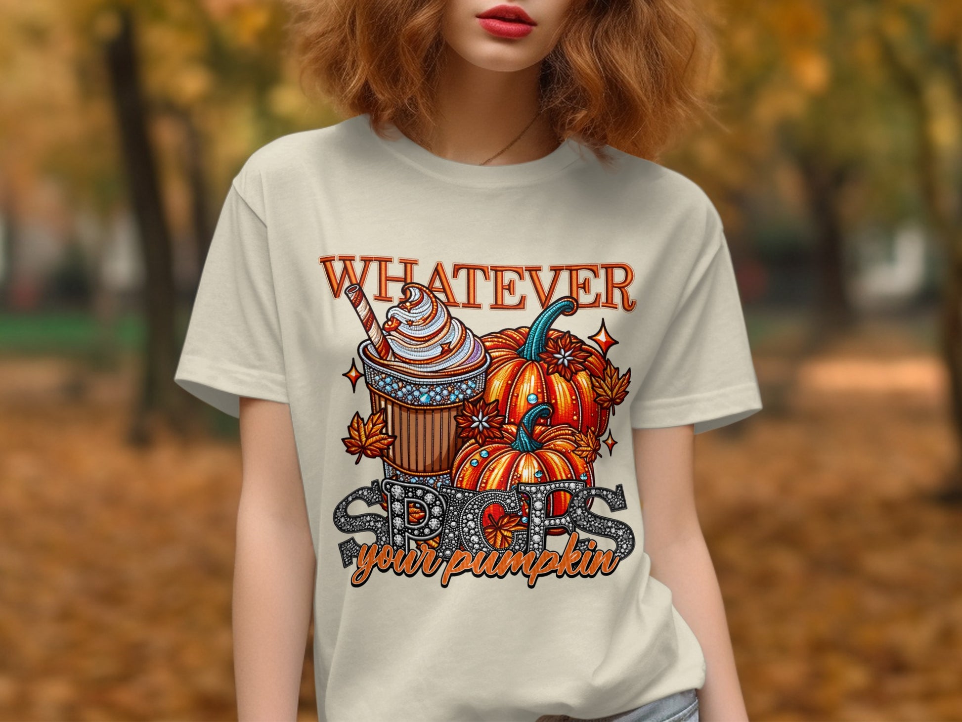 Whatever Spices Your Pumpkin Graphic T-Shirt product
