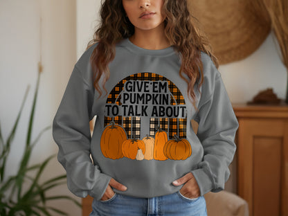 Fun Pumpkin Design Halloween Sweatshirt product type