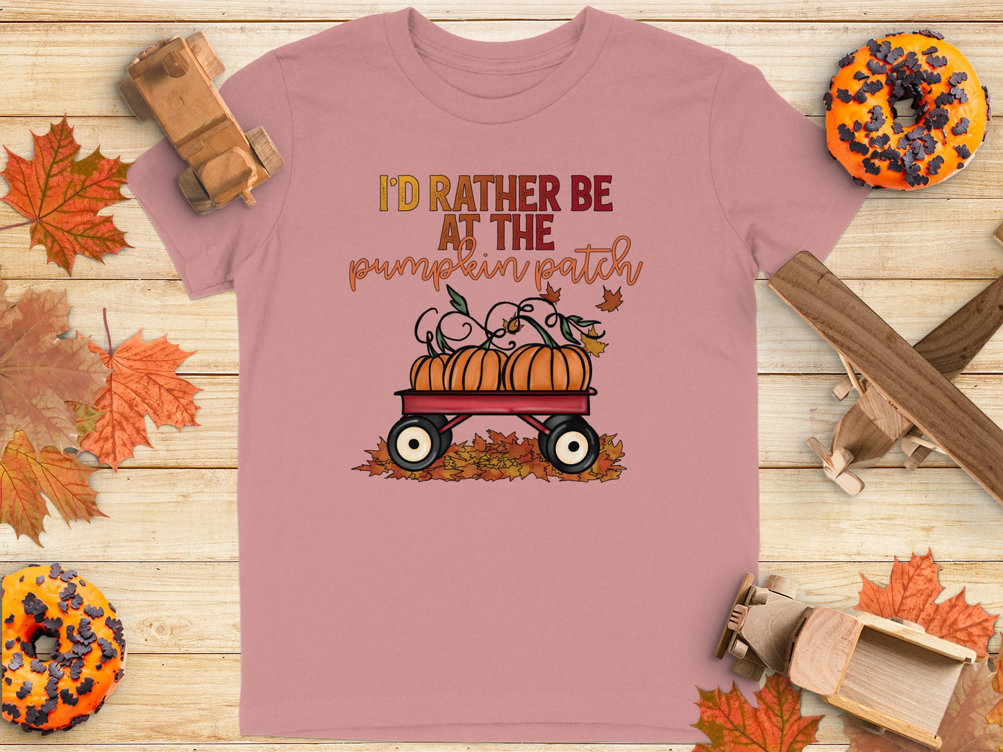 I'd Rather Be at The Pumpkin Patch T-Shirt product