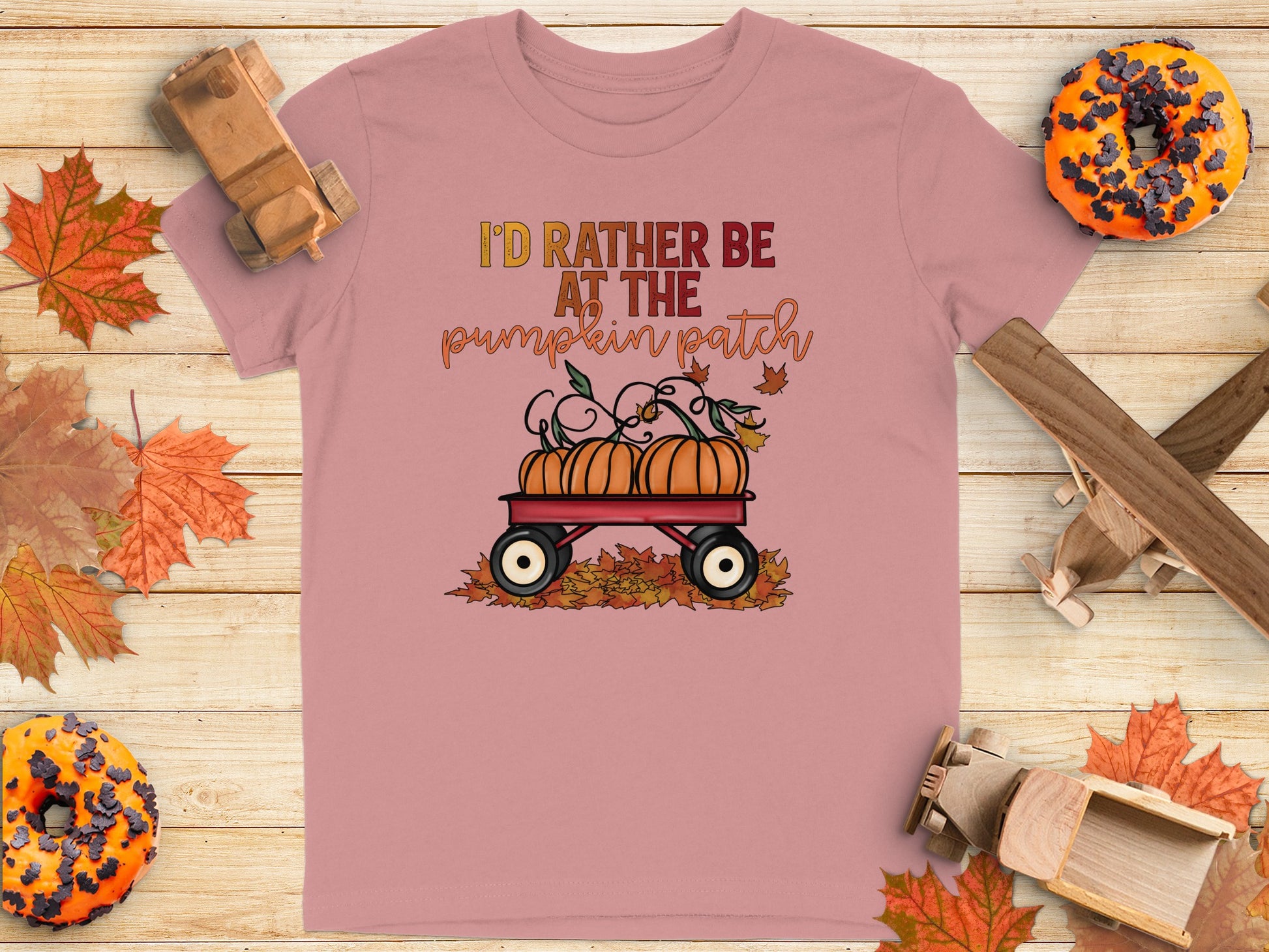 I'd Rather Be at The Pumpkin Patch T-Shirt product