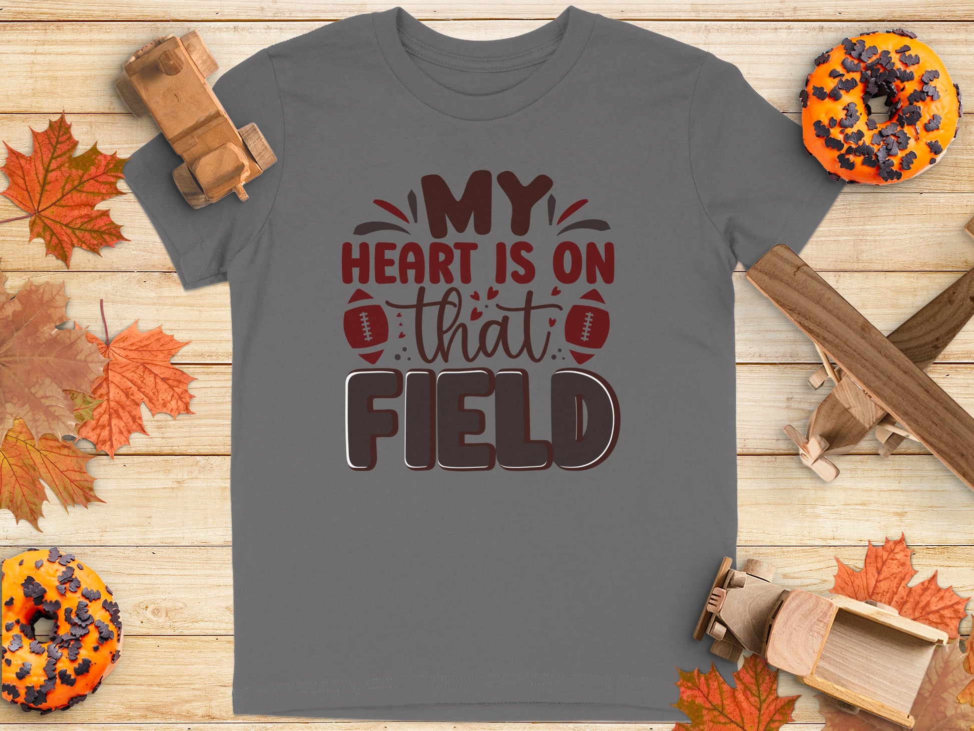 My Heart Is on That Field Graphic T-shirt product