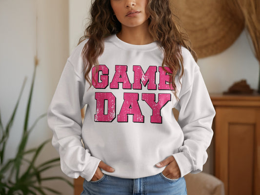 Game Day Graphic Sweatshirt perfect for any season product type