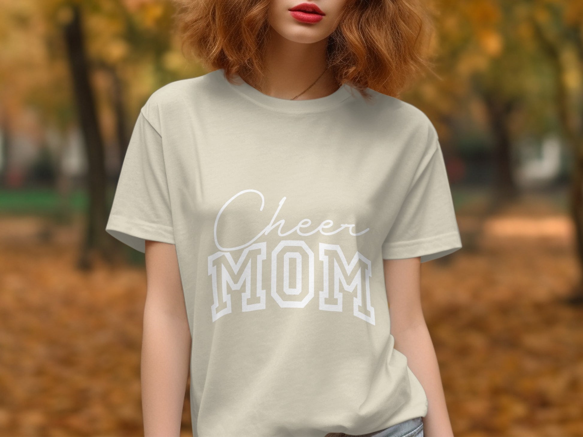 Cheer Mom Graphic Tee for Moms T-shirt product