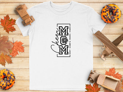 Cheer Mom Graphic Tee T-shirt Comfortable Product