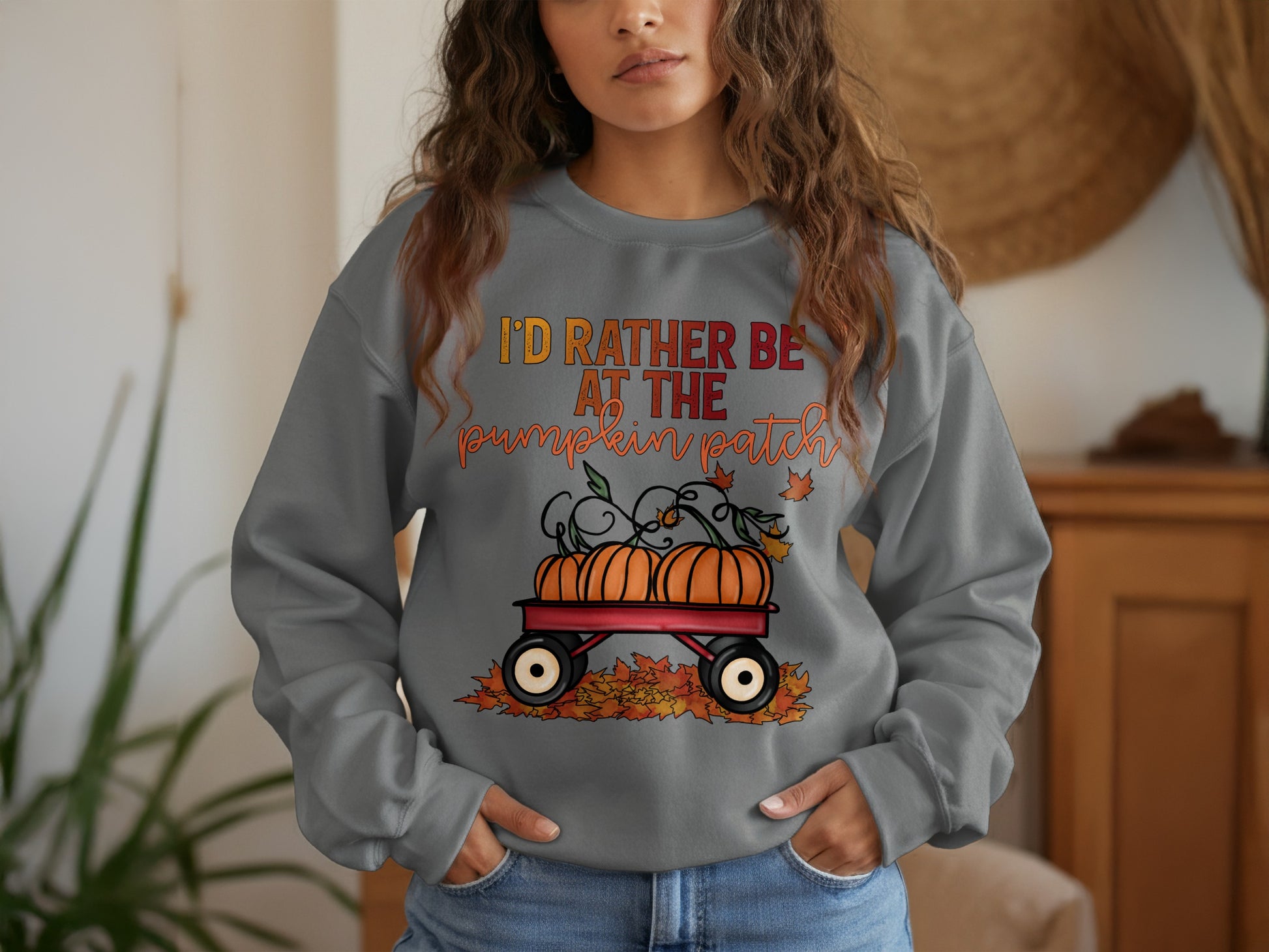 I'd Rather Be At The Pumpkin Patch Hoodie product