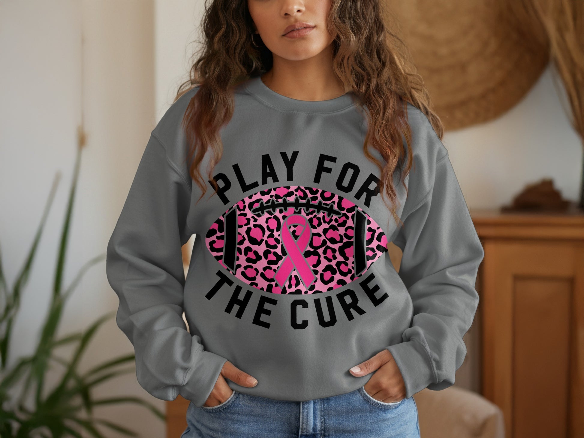 Play For The Cure Pink Ribbon Animal Print product type