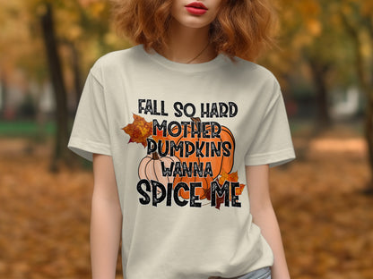 Fall Mother Pumpkins Spice Me Graphic T-shirt product