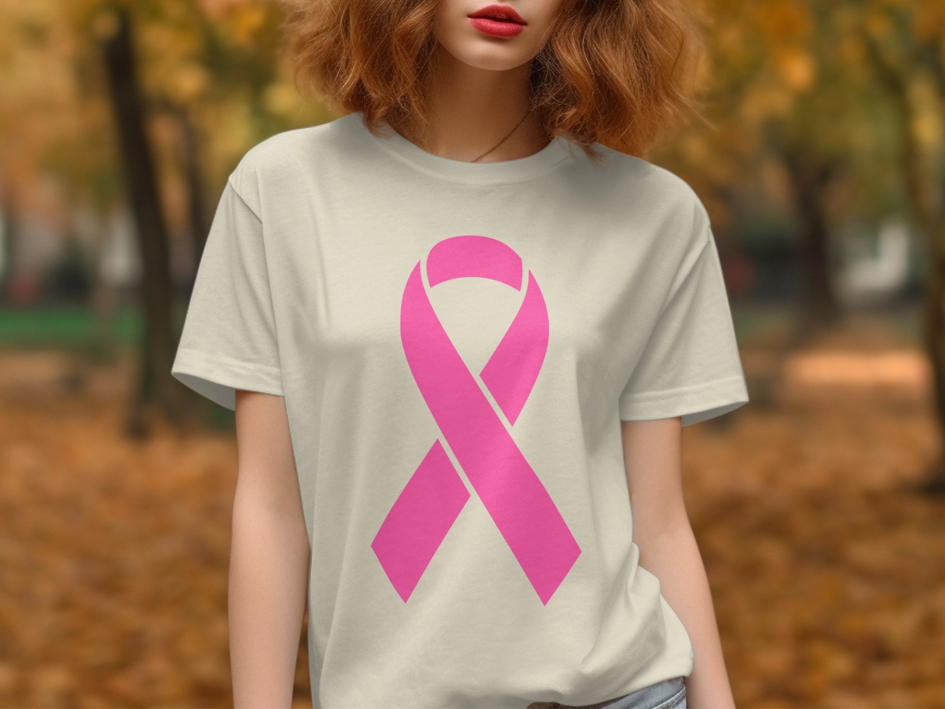 Pink Ribbon Awareness Graphic Tee product
