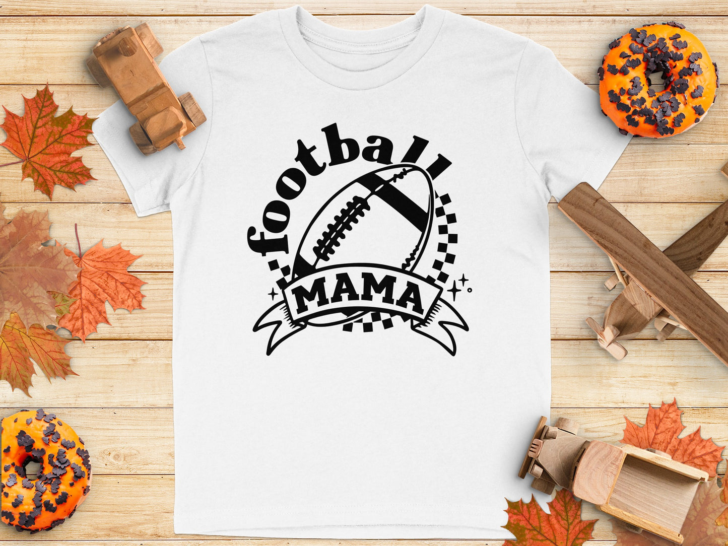 Football Mama Graphic Tee Casual Shirt product type