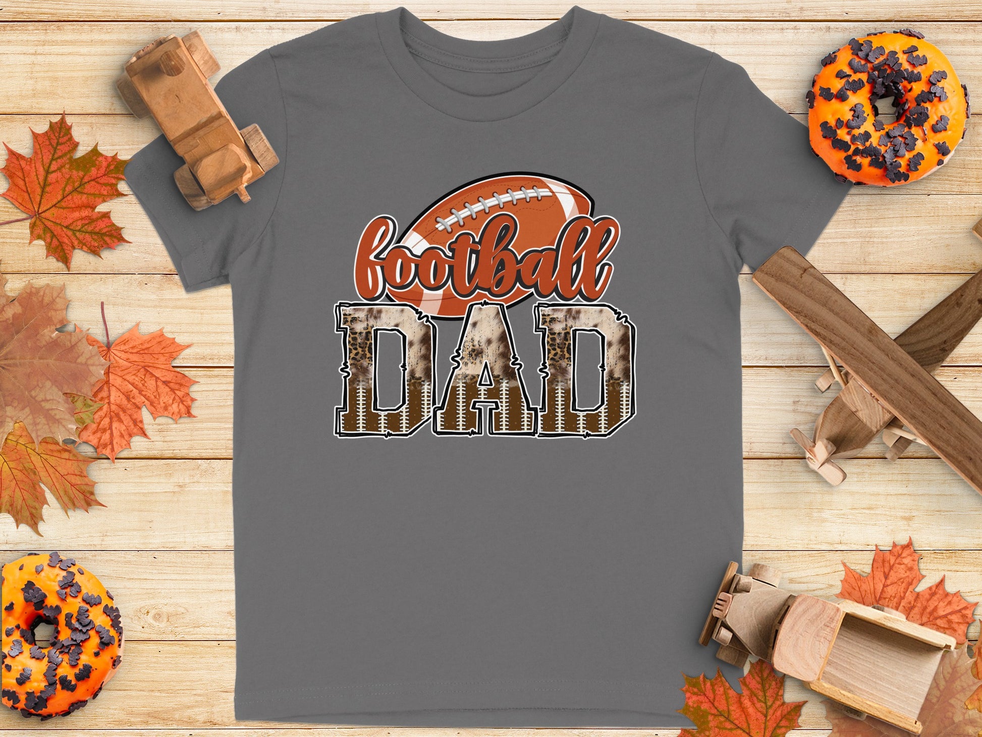 Football DAD Graphic T-shirt Ideal for Sports Fan product