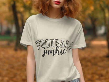 Football Junkie Graphic Tee Shirt product type