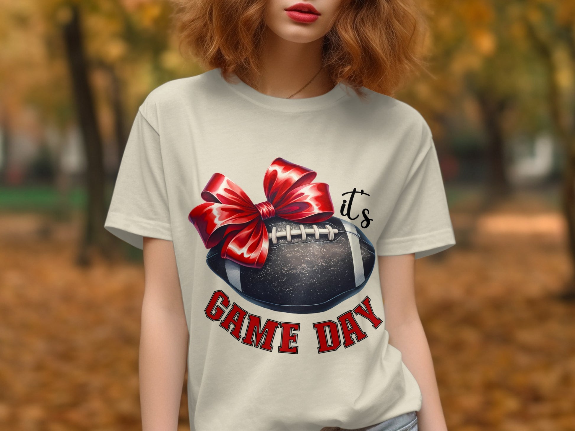 It's Game Day Football Themed T-shirt Product