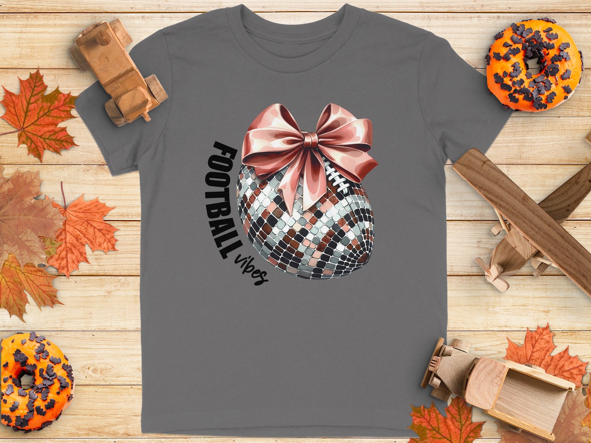 Football Vibes Graphic Short Sleeve T-Shirt product type