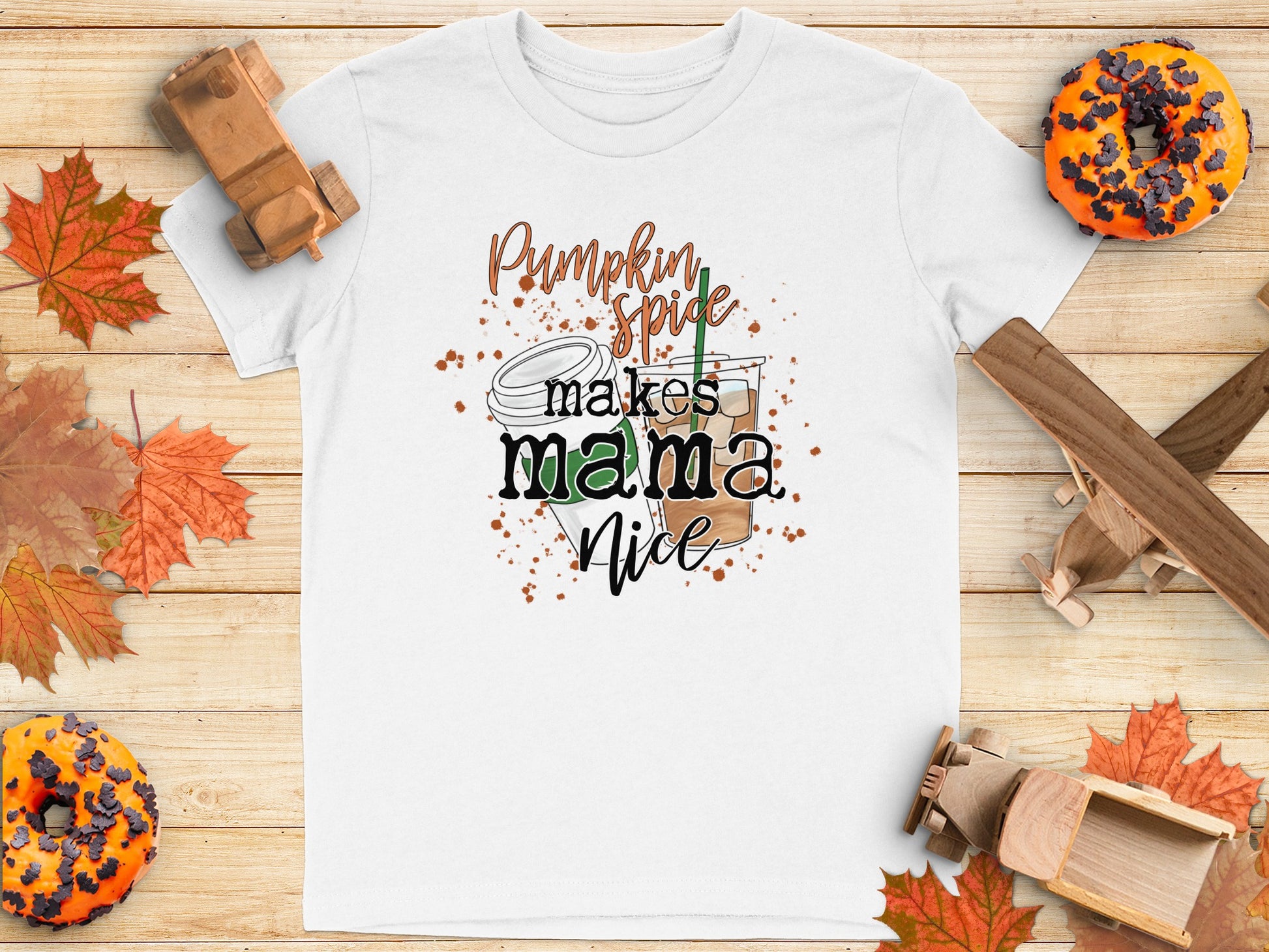Pumpkin Spice Makes Mama Nice Shirt product