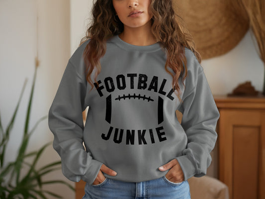 Football Junkie Graphic Sweatshirt product type