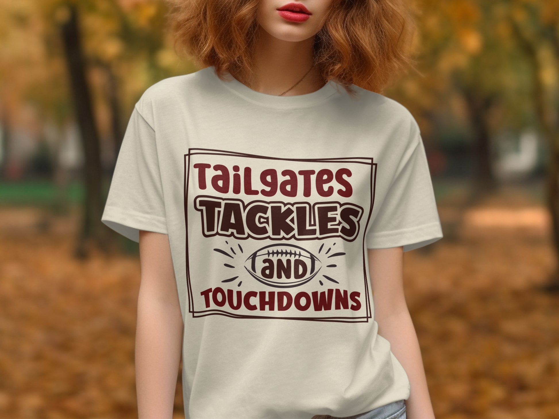 Tailgates Tackles and Touchdowns T-Shirt product