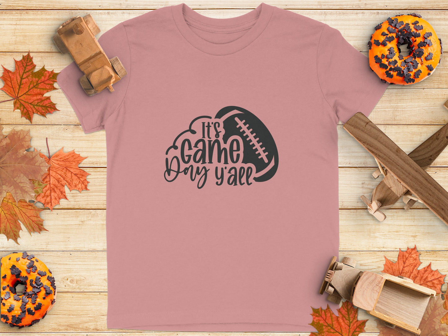 It's Game Day Y'all Football Graphic T-Shirt product