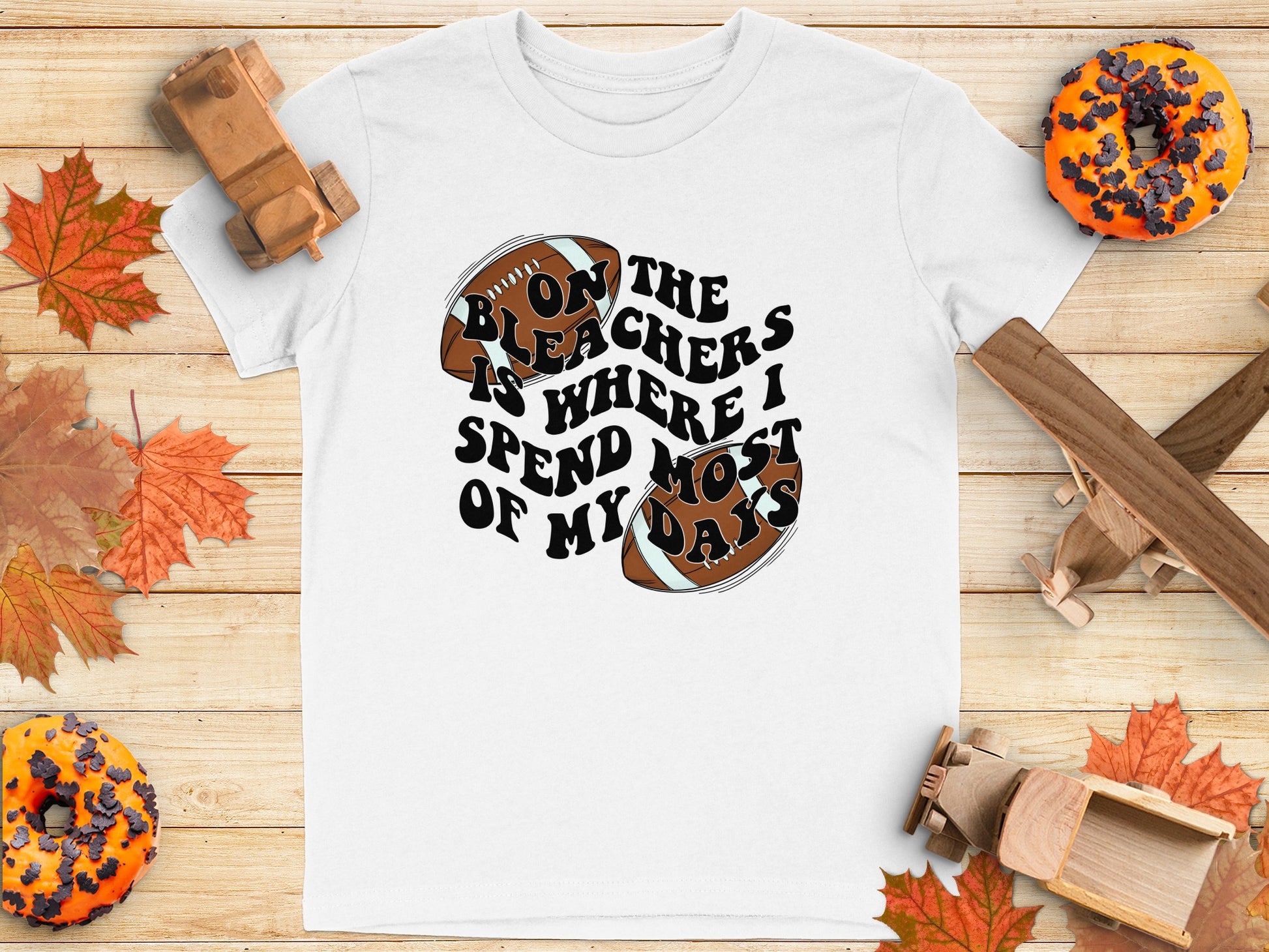 On The Bleachers Most of My Days T-Shirt product type