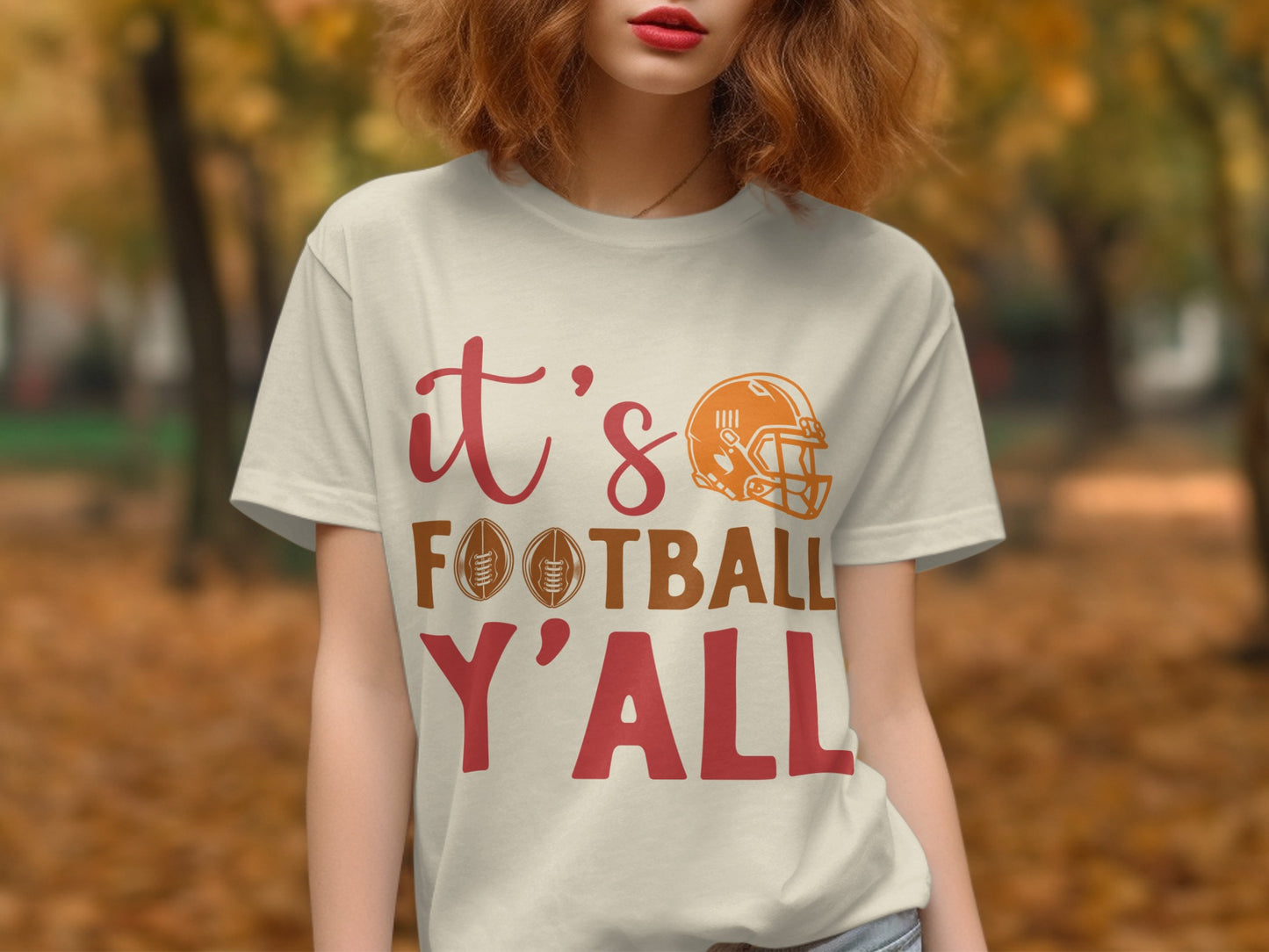 It's Football Y'all Graphic T-shirt product type