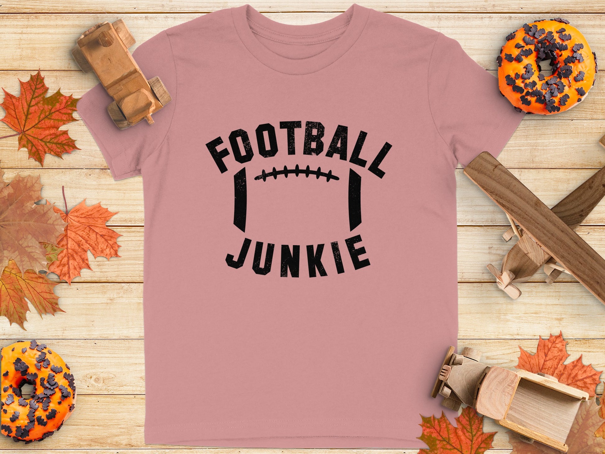 Football Junkie Graphic Tee product type