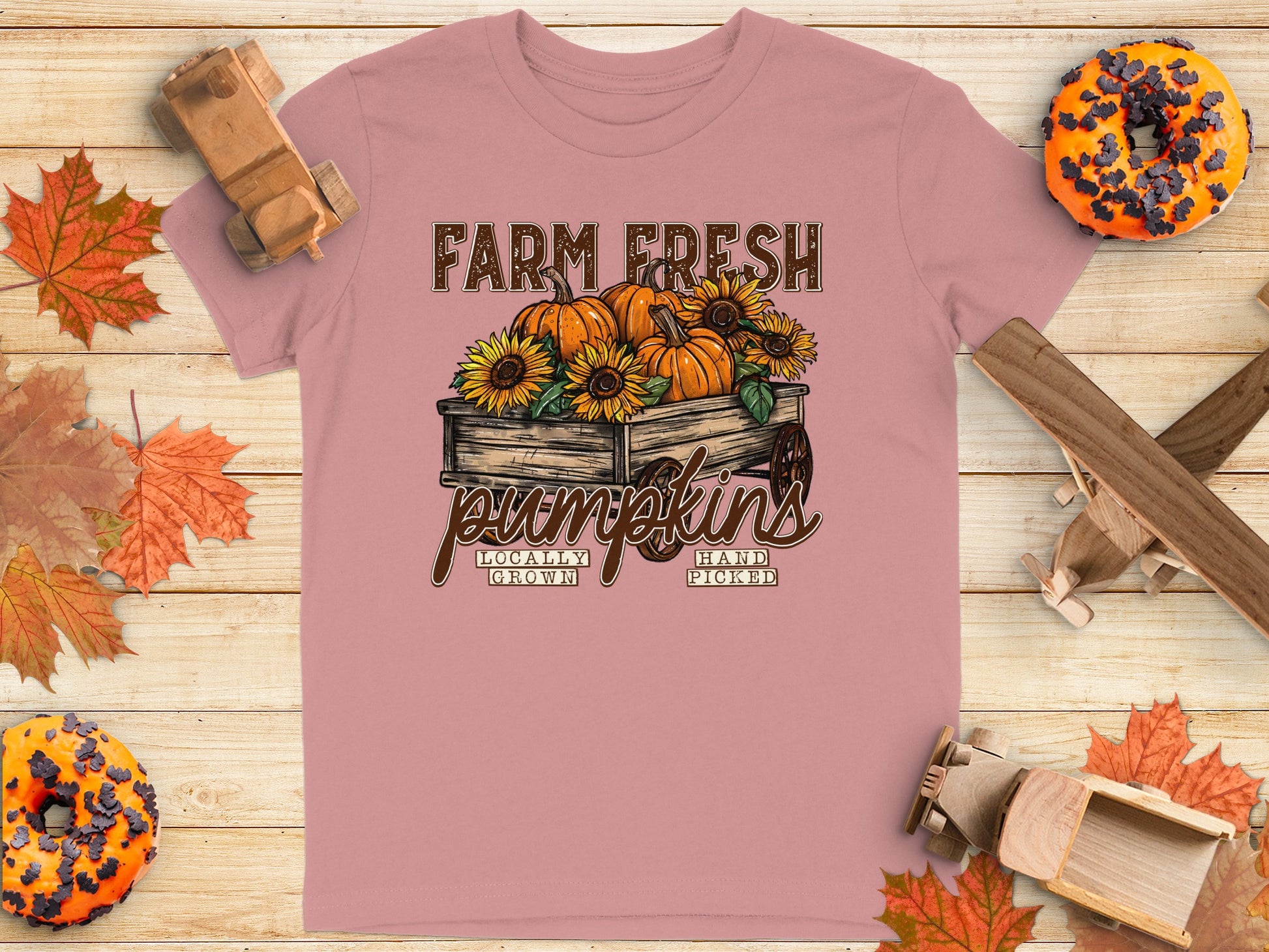 Farm Fresh Pumpkins Sunflowers T-shirt product type