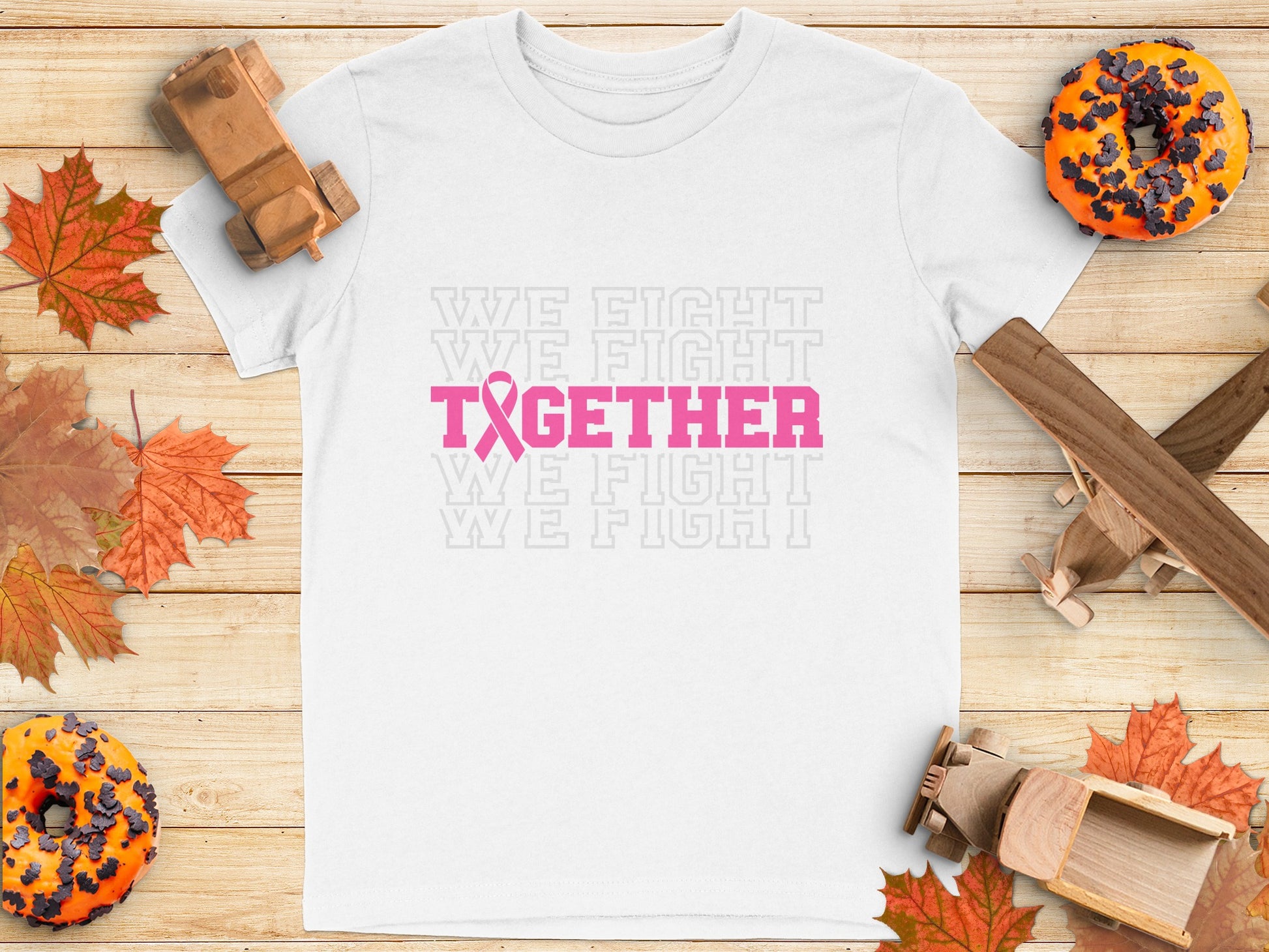 Together We Fight Breast Cancer Awareness Shirt product
