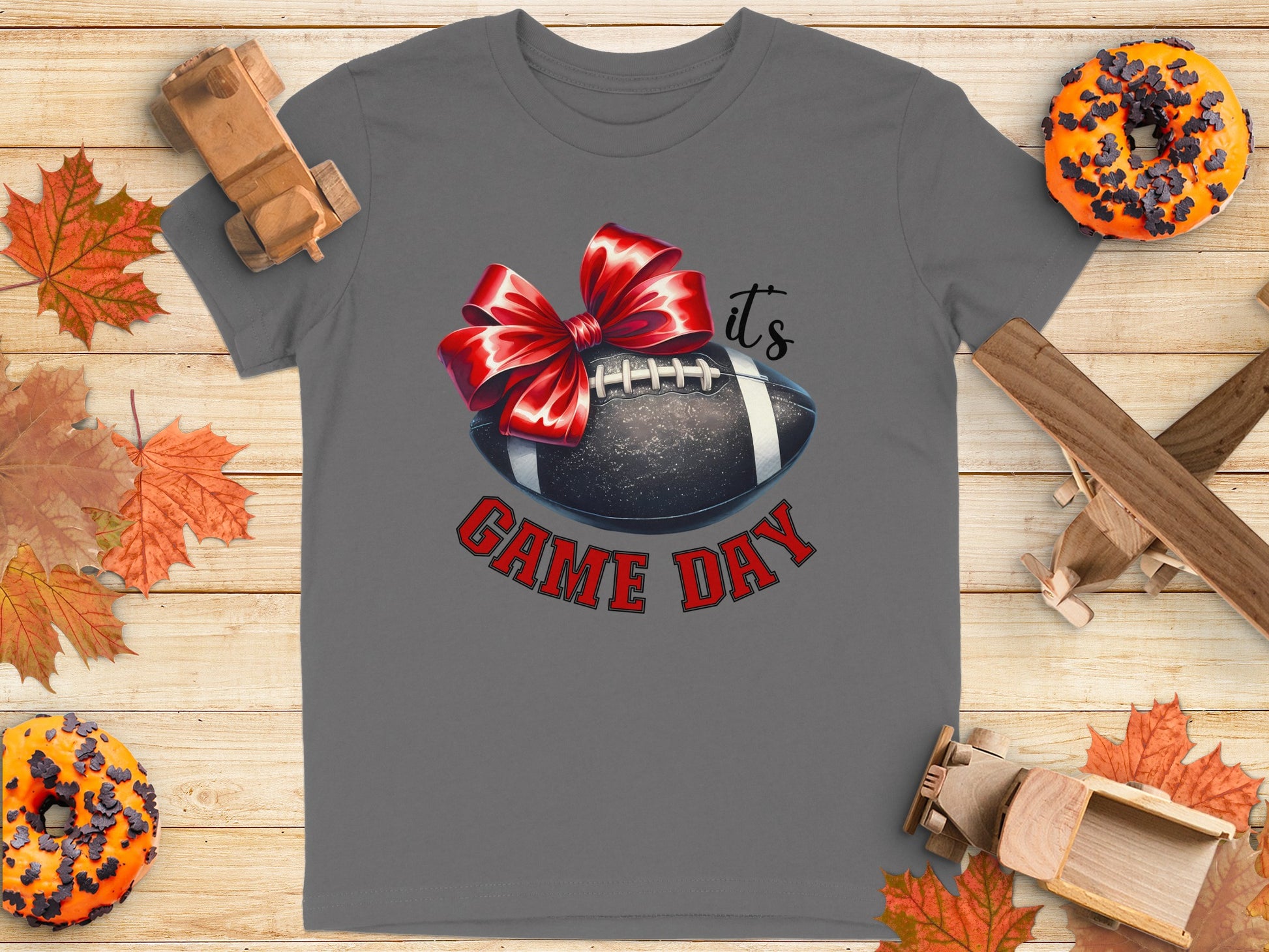 It's Game Day Football Theme T-Shirt product