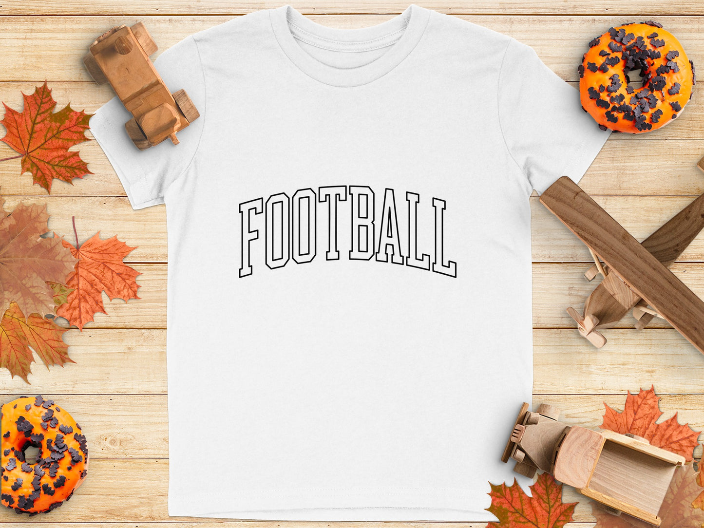 Football Graphic Tee Casual Sportswear Product