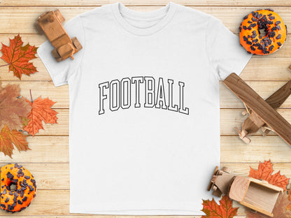 Football Graphic Tee Casual Sportswear Product