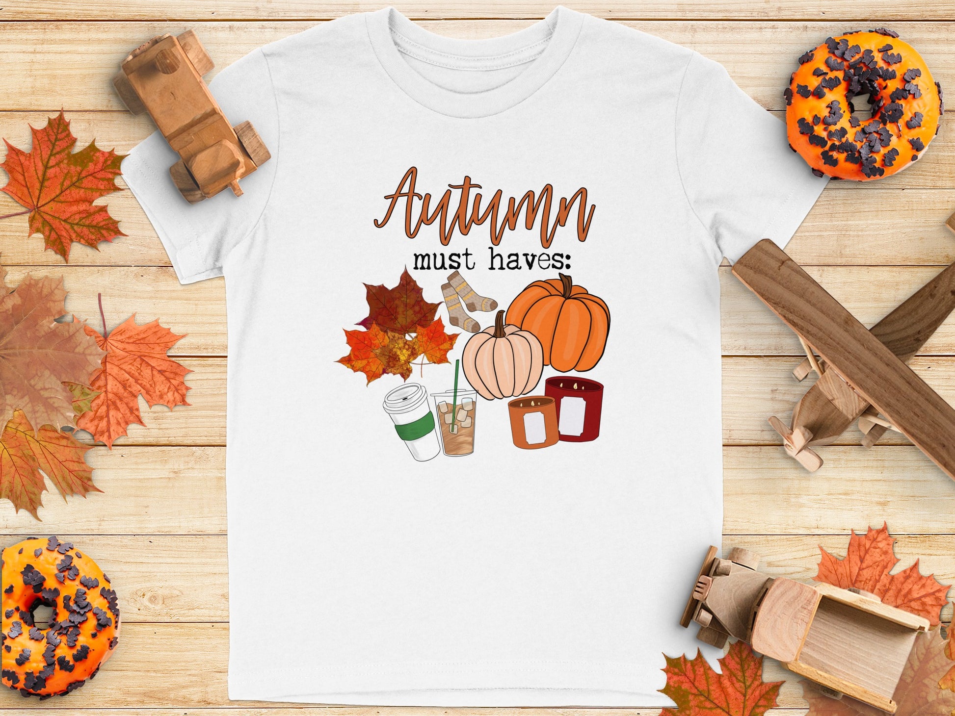 Autumn Must Haves Fall Theme T-shirt product type