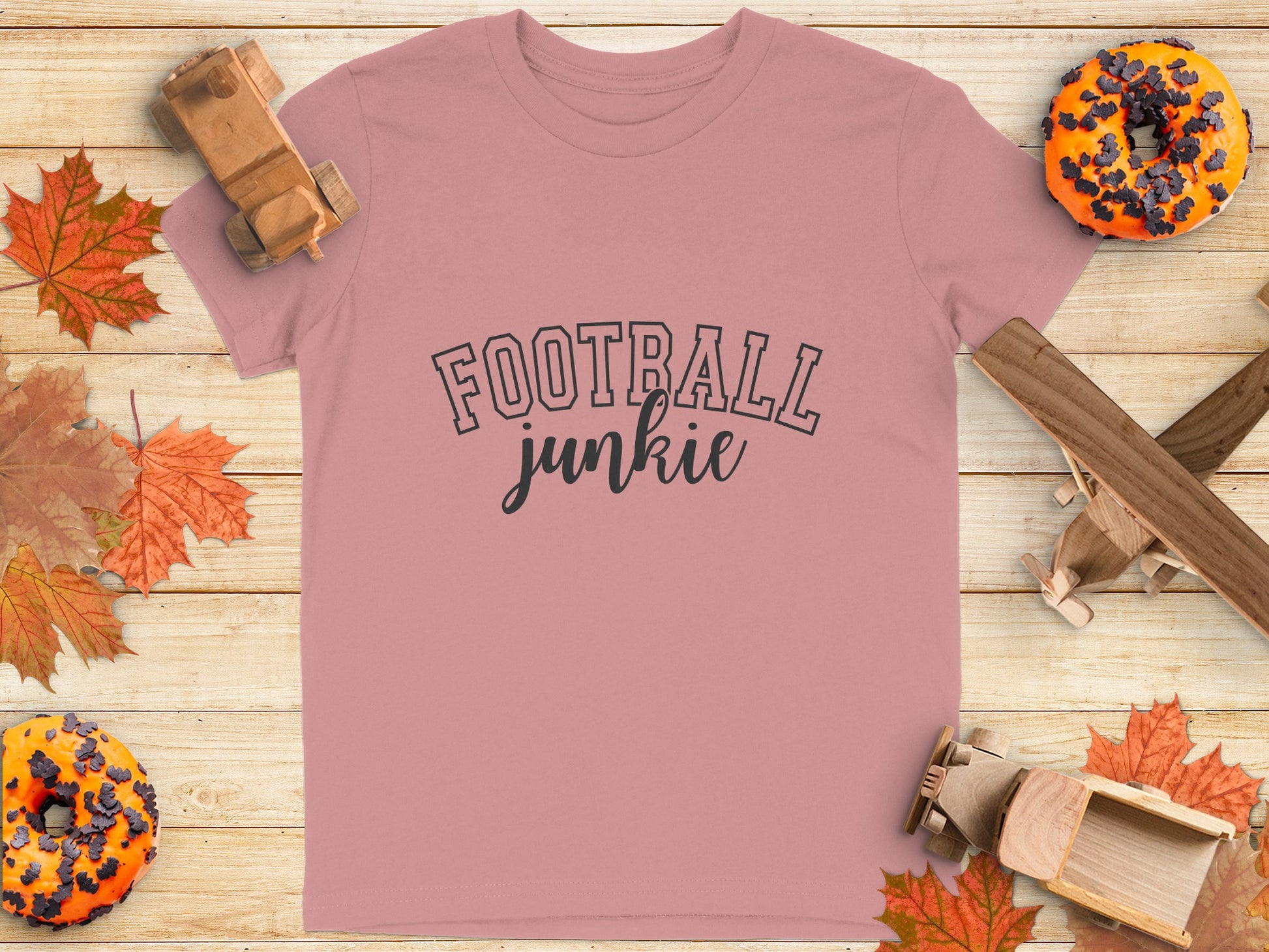 Football Junkie Graphic Short Sleeve T-Shirt product type