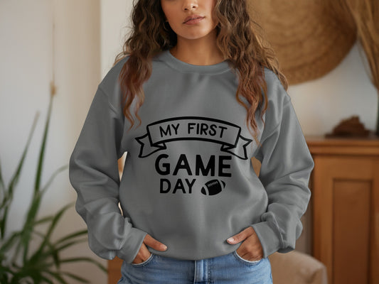My First Game Day Football Sweatshirt Product